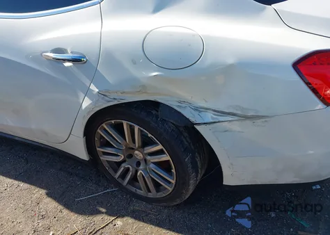 2017 Maserati Ghibli z USA, uszkodzony, nr VIN ZAM57XSA5H1213768